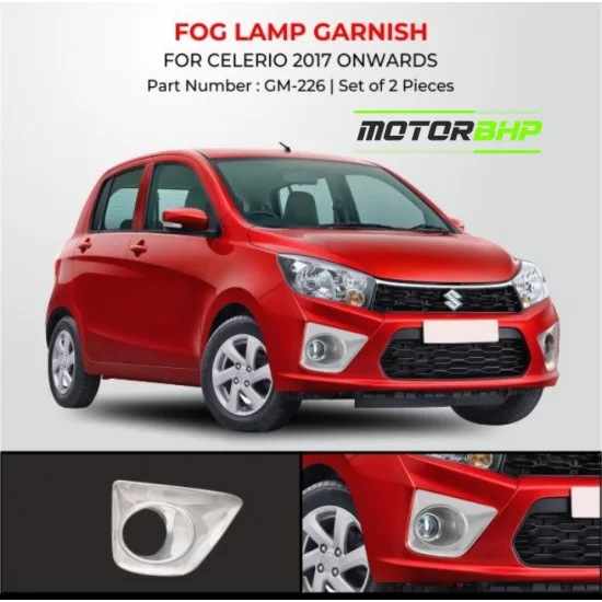 Celerio fog shop lamp chrome